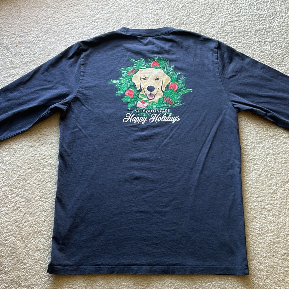 Youth Vineyard Vines Holiday T-Shirt - Picture 10 of 10